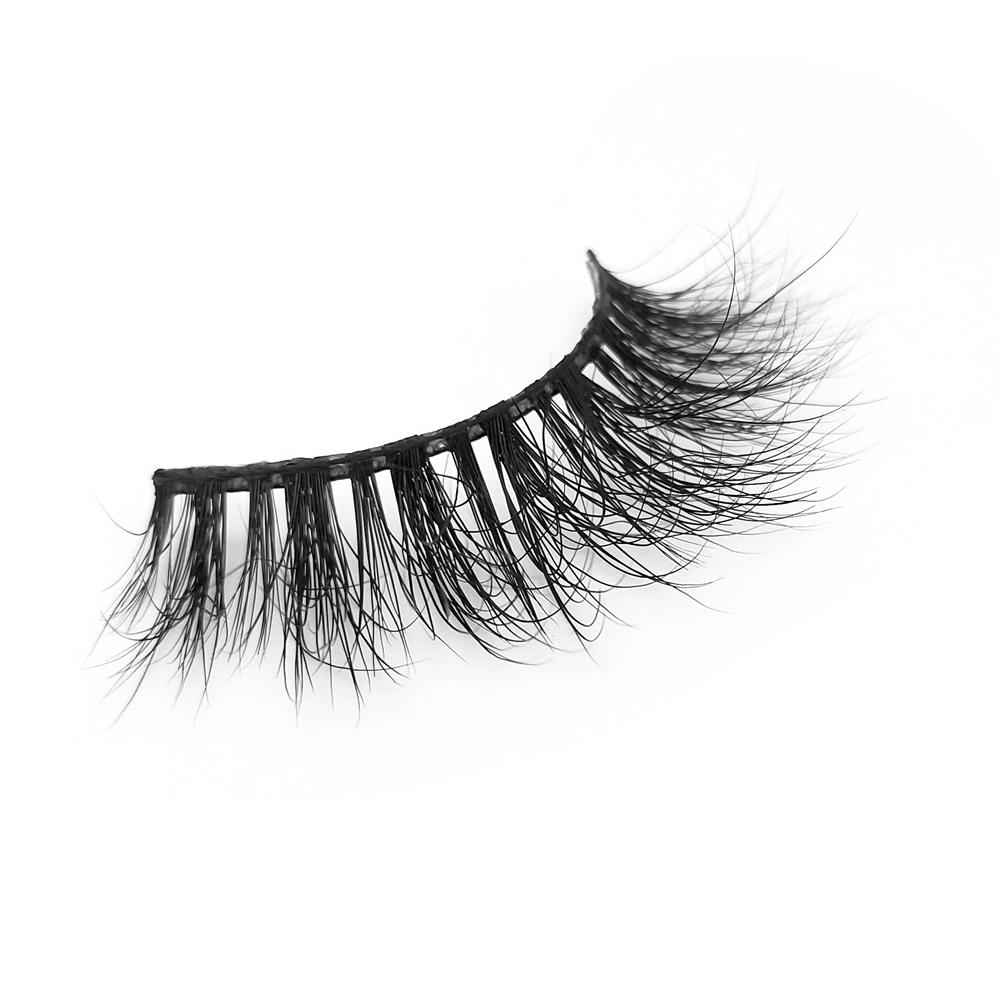 Fast Delivery for Wholesale Price 22MM 3D Mink Strip Lashes with Customized Box  YY84